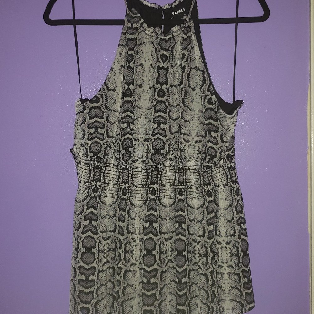 Snake Print Top - image 1